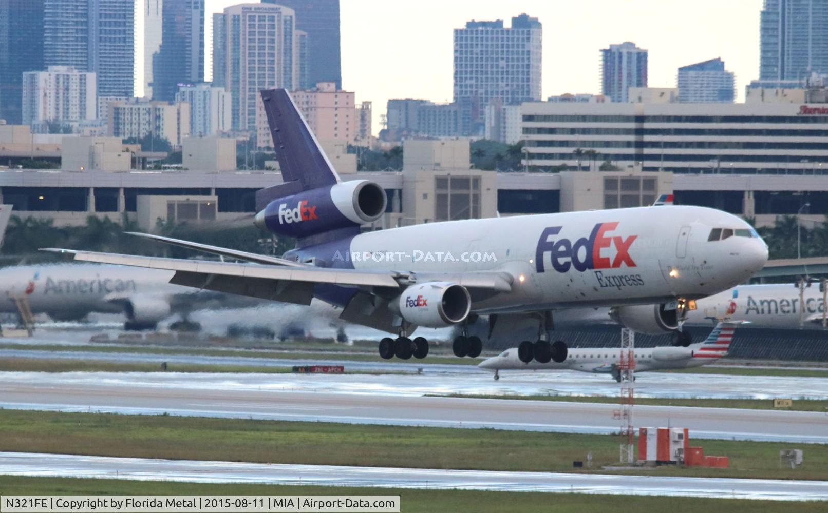 N321FE, 1980 McDonnell Douglas DC-10-30F C/N 47836, Fed Ex