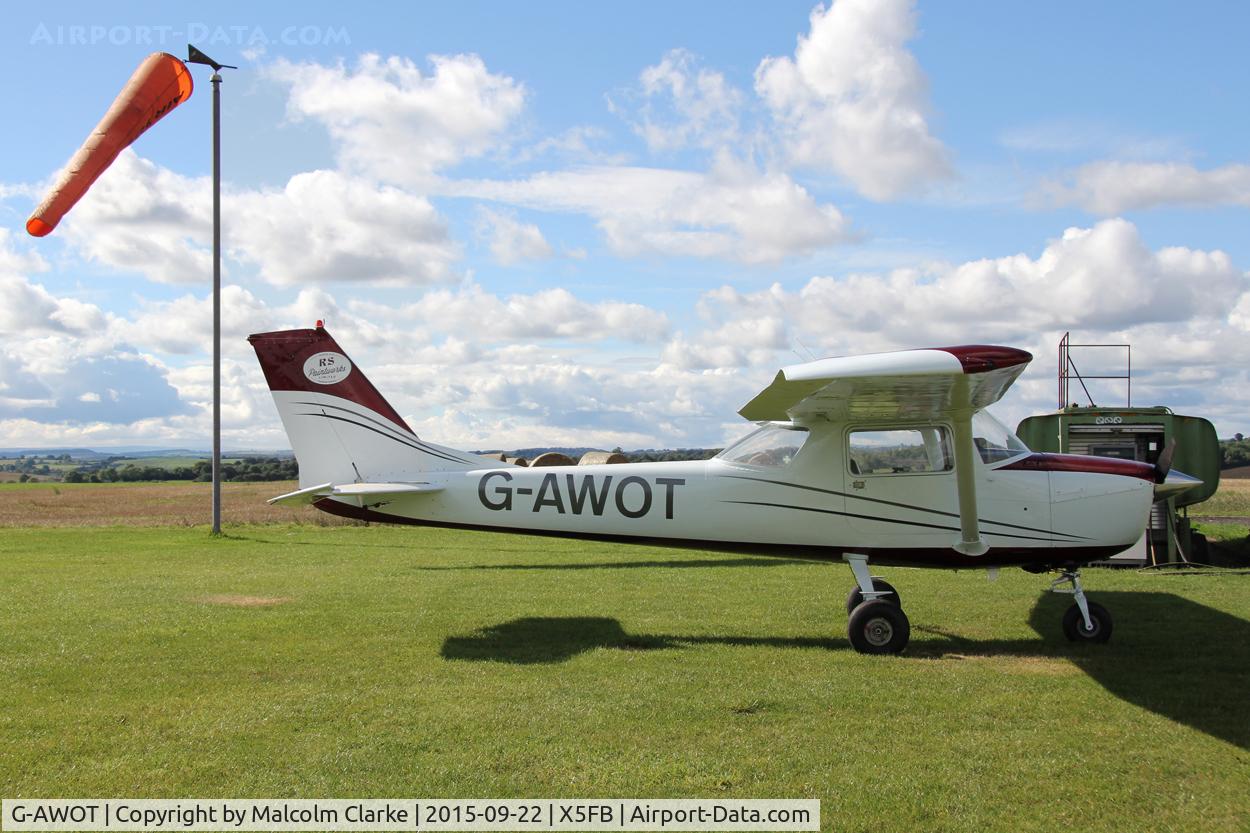 G-AWOT, 1968 Reims Cessna F150H C/N 0389, Reims F150H, a Fishburn Airfield resident, September 22nd, 2015.