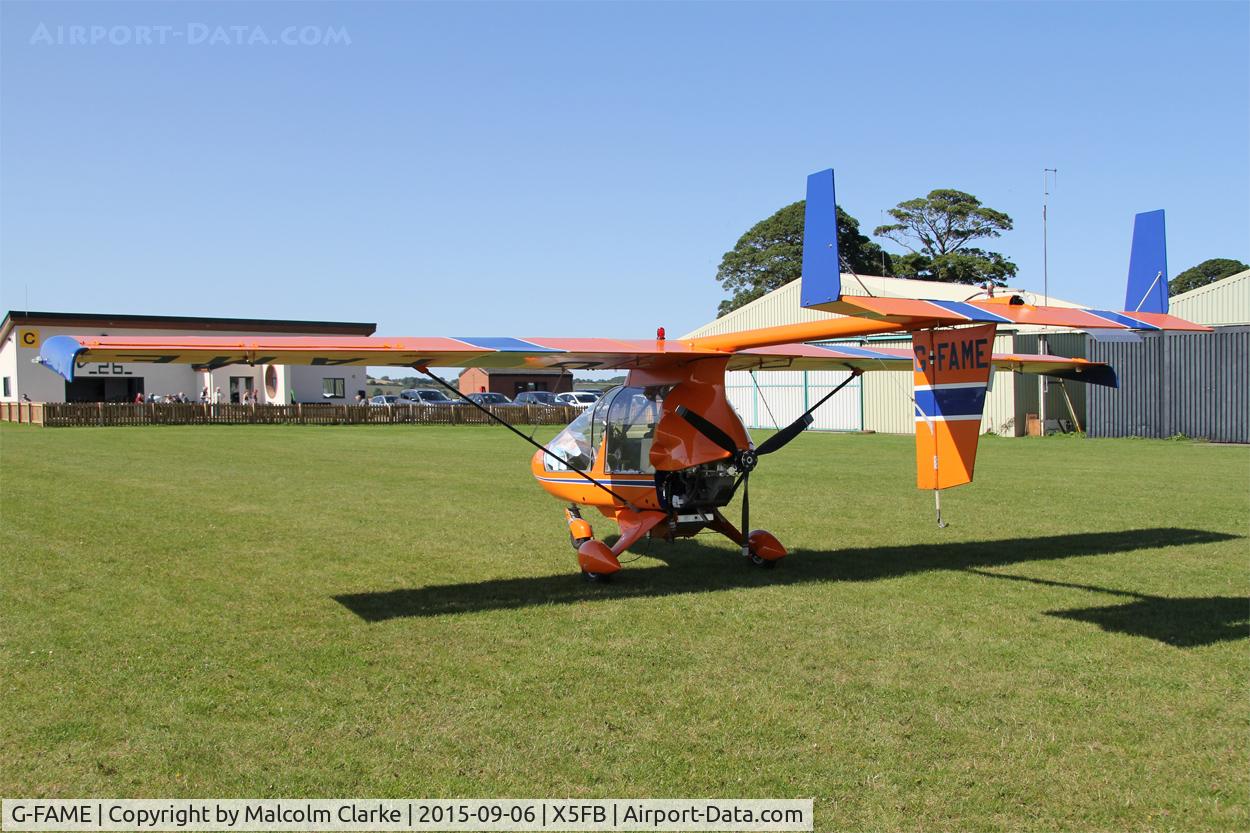 G-FAME, 1997 CFM Starstreak Shadow SA-II C/N PFA 206A-12973, CFM Starstreak Shadow SA-II, Fishburn Airfield, September 6th 2015.