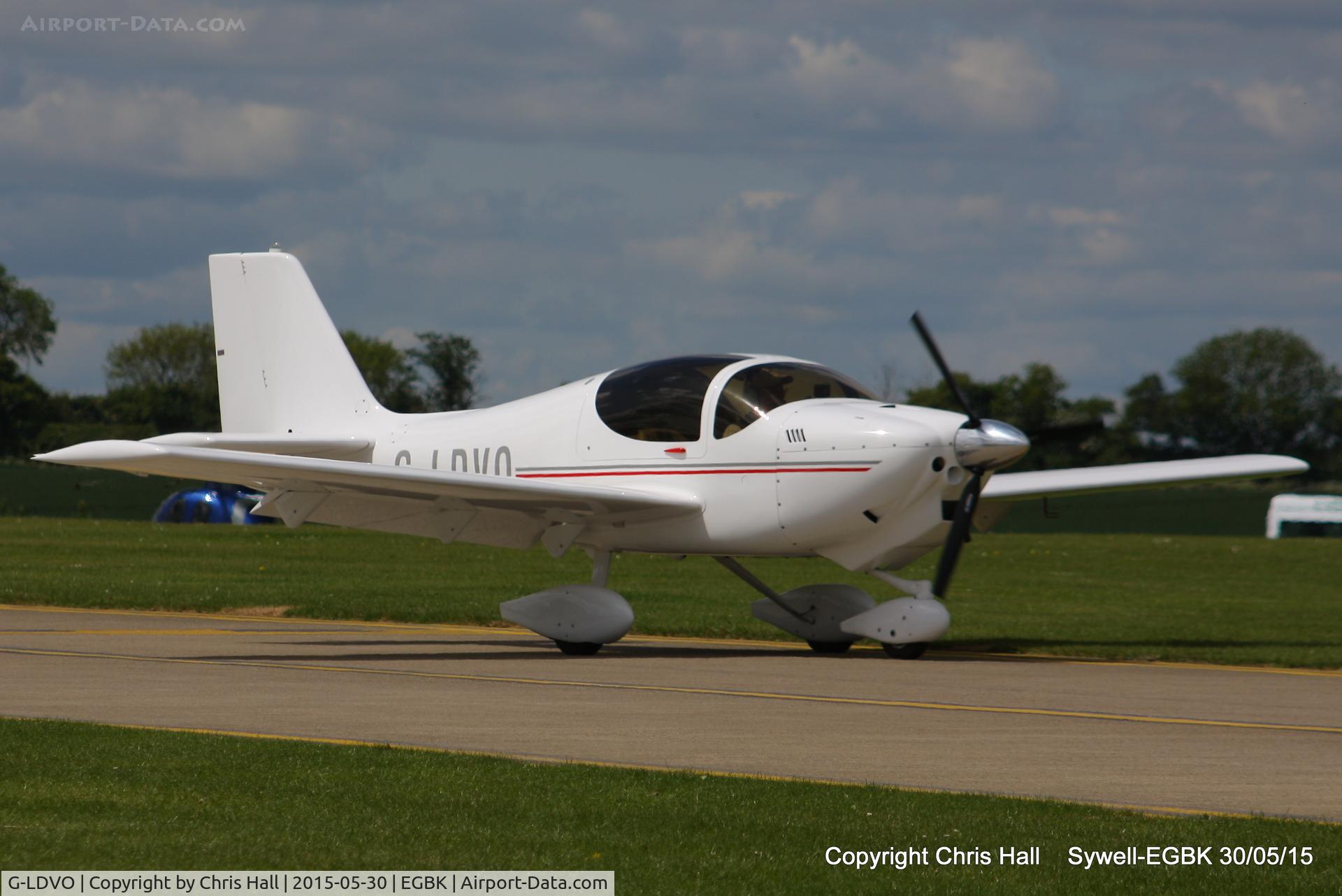 G-LDVO, 2011 Europa XS Tri-Gear C/N PFA 247-13254, at Aeroexpo 2015