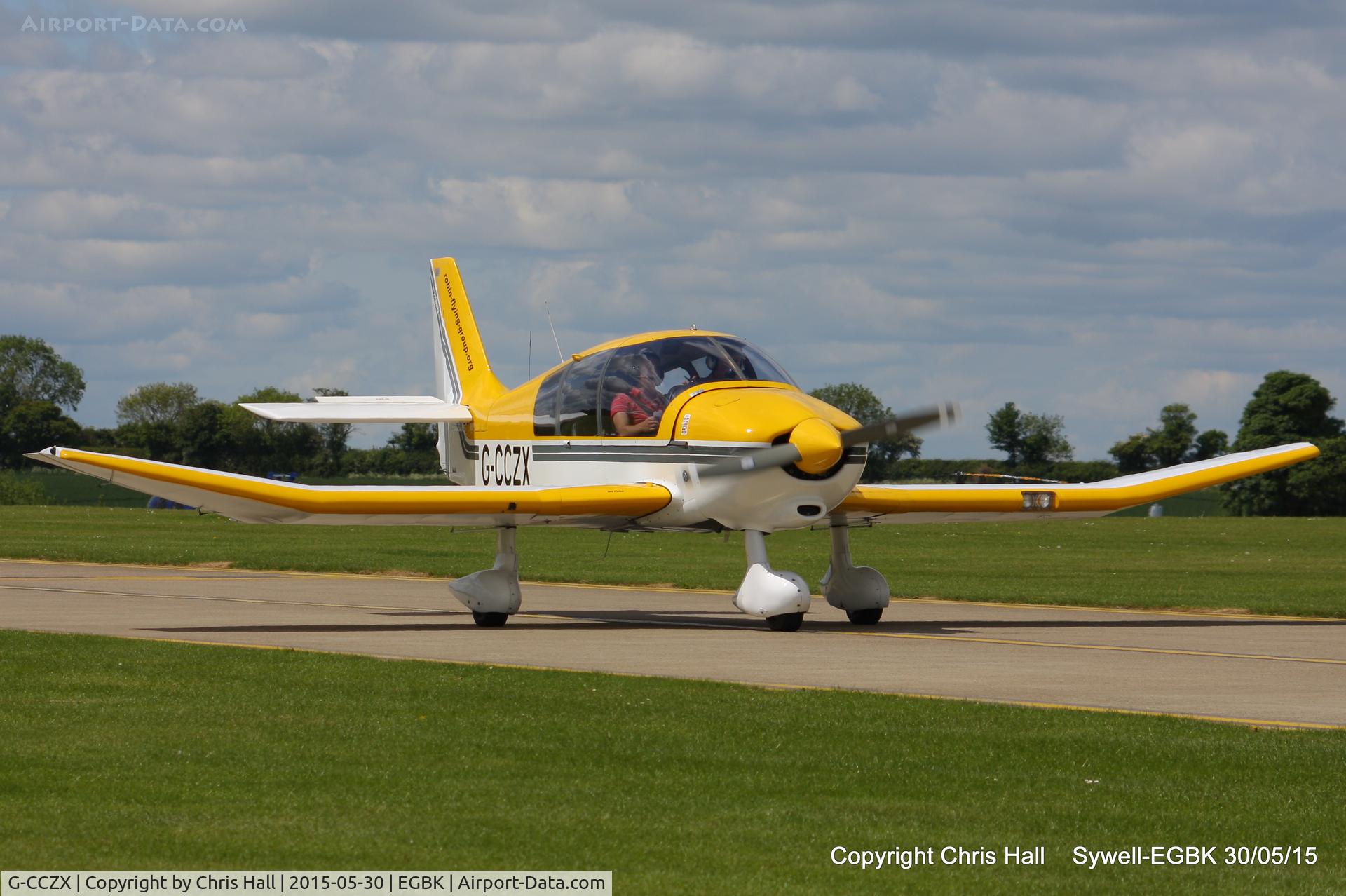 G-CCZX, 1992 Robin DR-400-180 Regent Regent C/N 2127, at Aeroexpo 2015