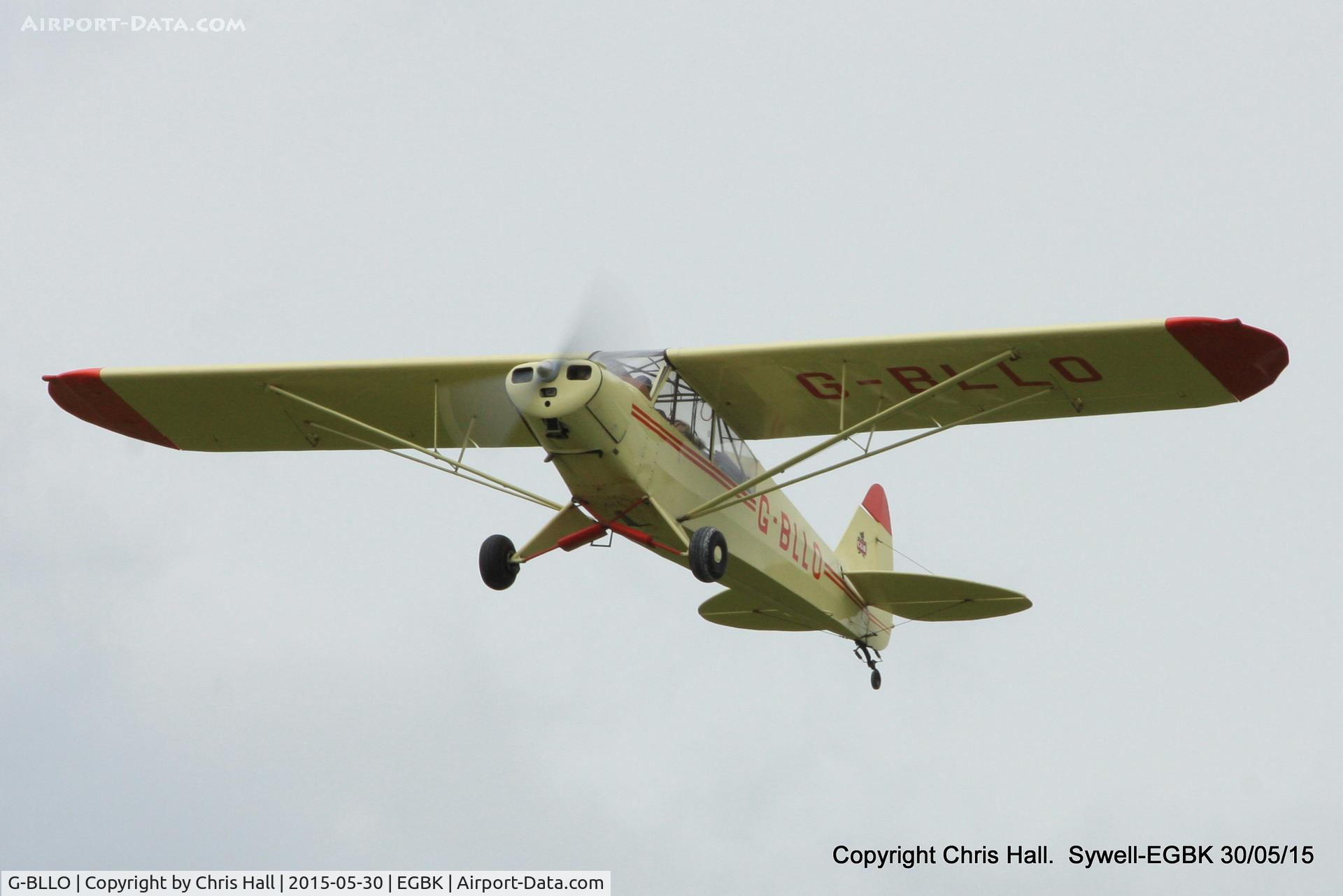 G-BLLO, 1953 Piper L-18C Super Cub (PA-18-95) C/N 18-3099, at Aeroexpo 2015