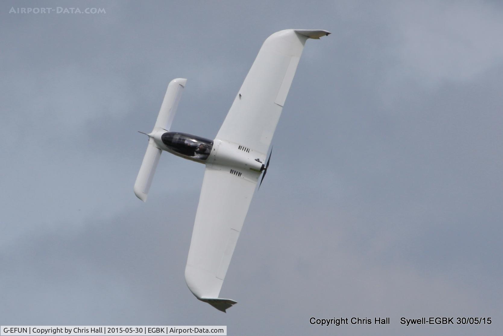 G-EFUN, 2008 e-GO Aeroplanes e-GO C/N SS001, at Aeroexpo 2015