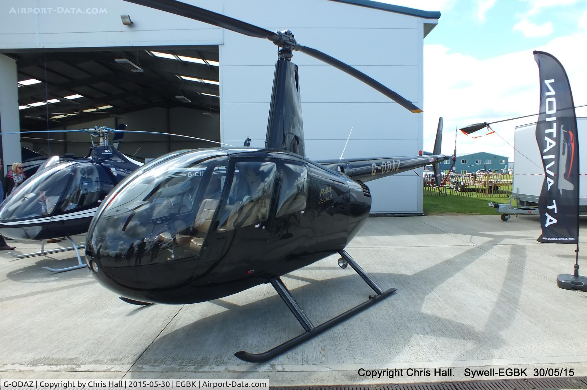G-ODAZ, 2008 Robinson R44 II C/N 12167, at Aeroexpo 2015