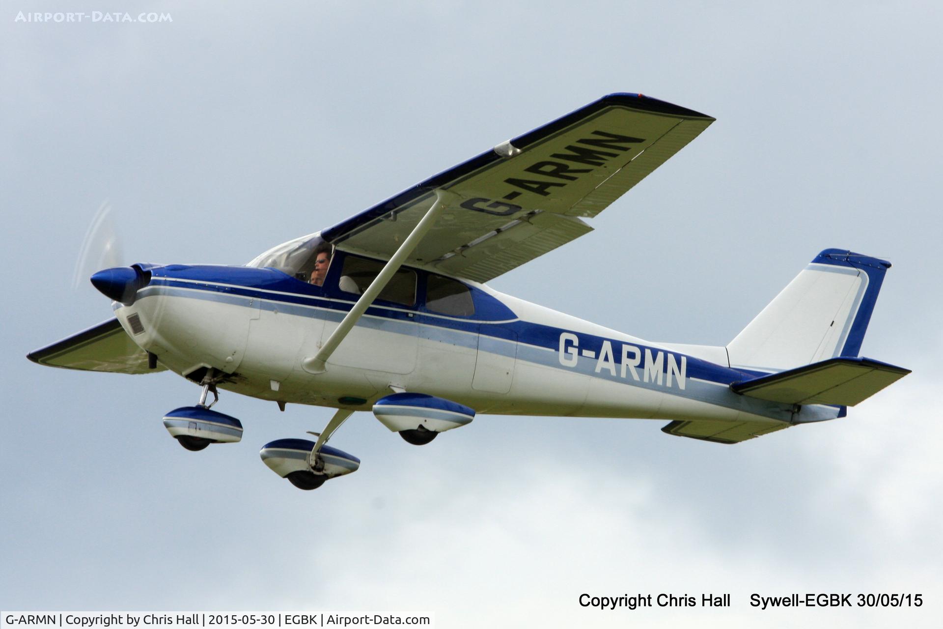 G-ARMN, 1961 Cessna 175B Skylark C/N 175-56994, at Aeroexpo 2015