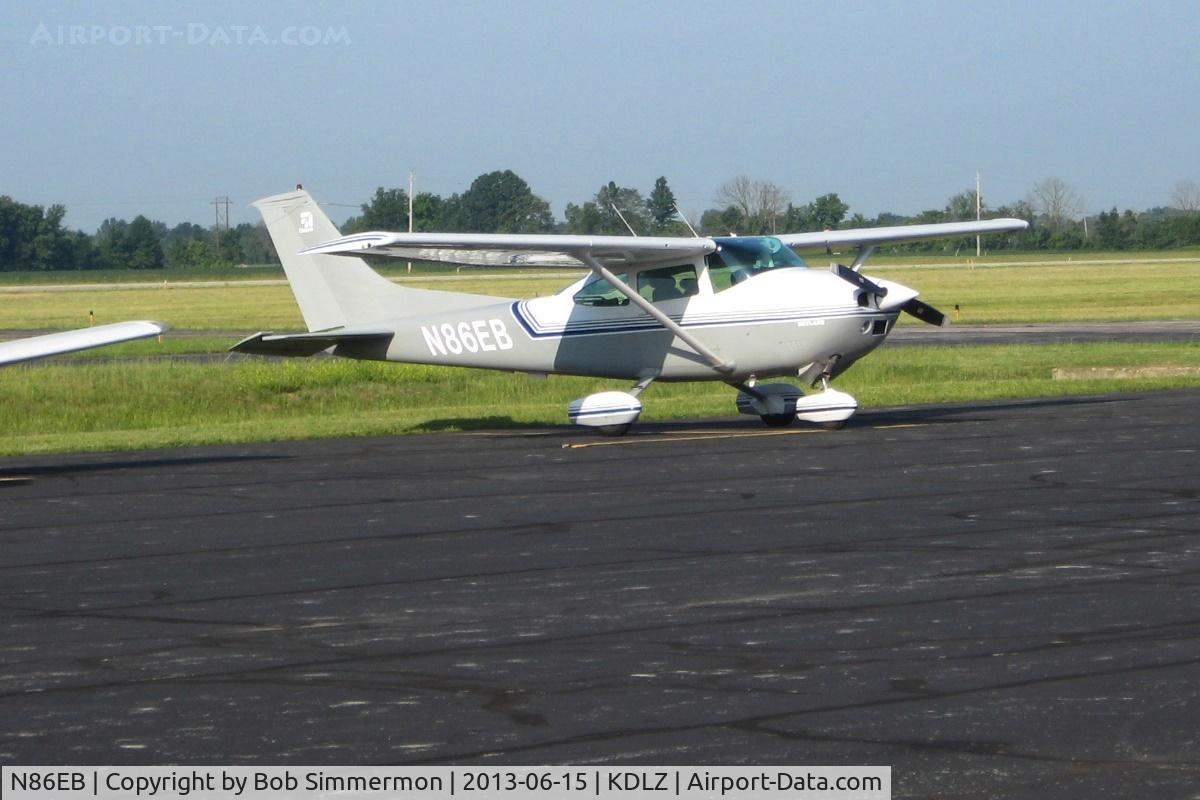 N86EB, 1975 Cessna 182P Skylane C/N 18263675, EAA Fly-in at Delaware, OH