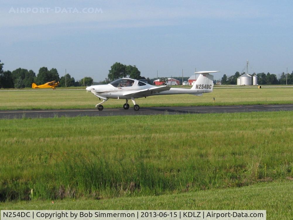 N254DC, 2004 Diamond DA-20C-1 Eclipse C/N C0252, EAA Fly-in at Delaware, OH