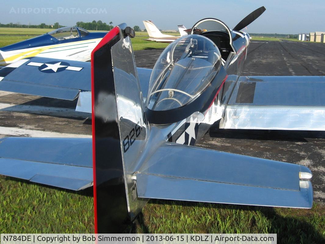 N784DE, Vans RV-8 C/N 82614, EAA Fly-in at Delaware, OH