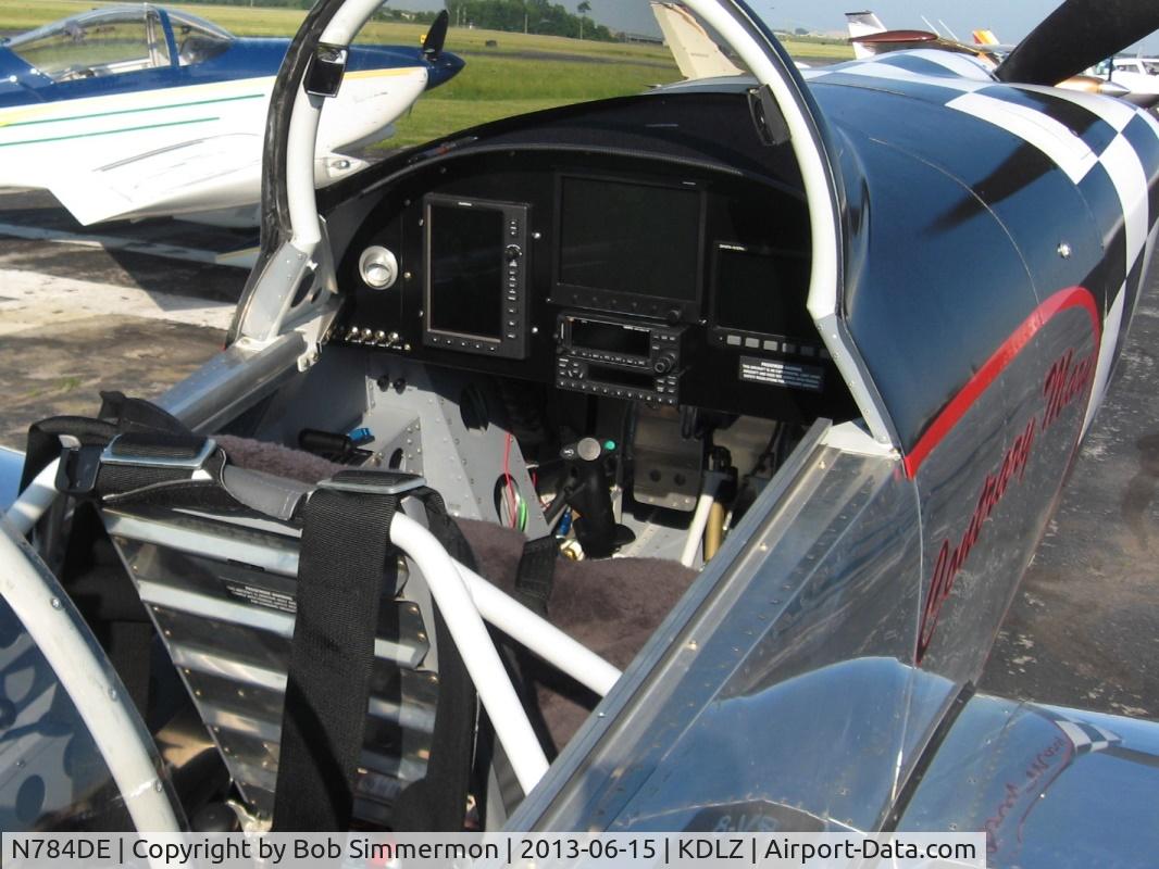 N784DE, Vans RV-8 C/N 82614, EAA Fly-in at Delaware, OH
