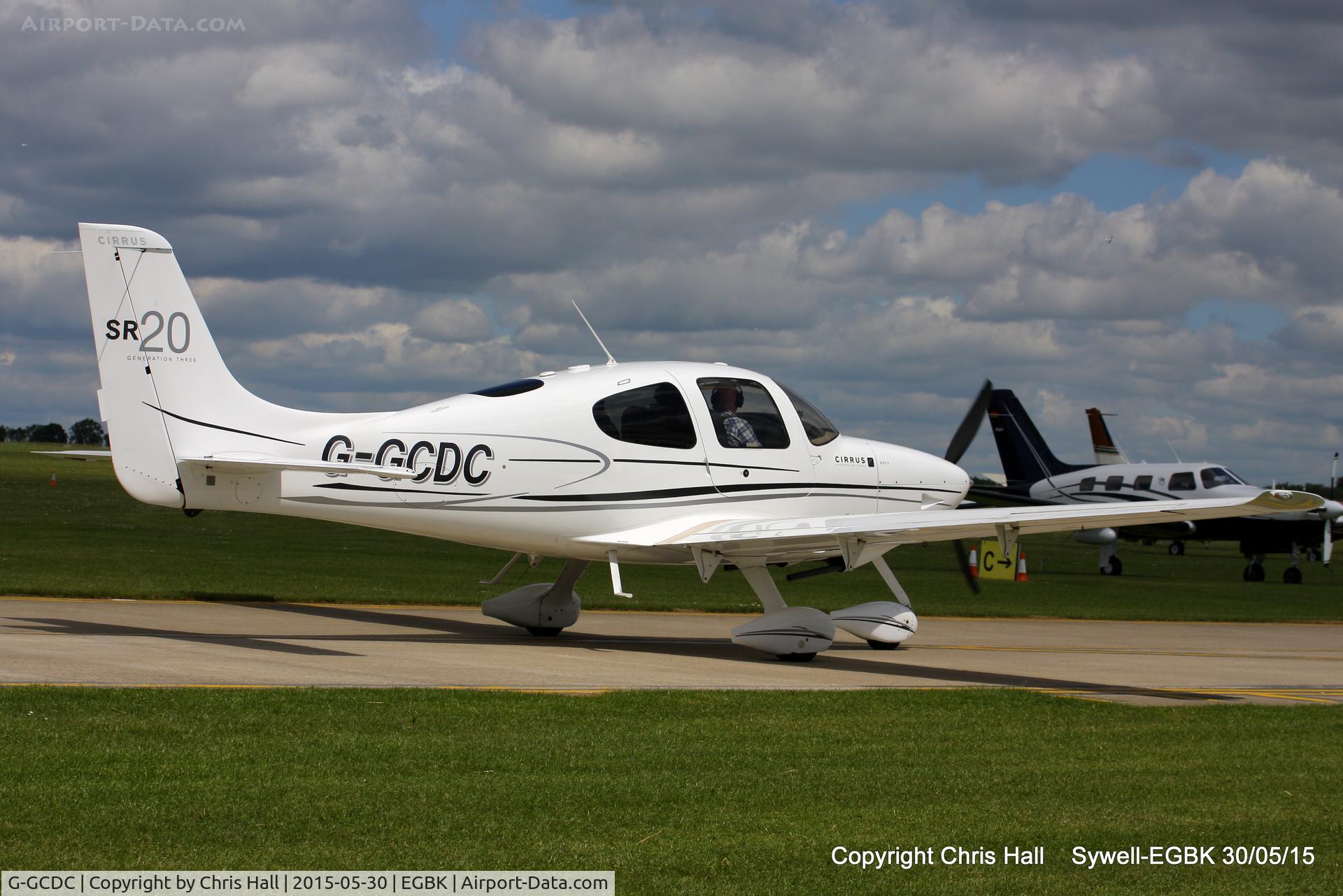G-GCDC, 2008 Cirrus SR20 G3 C/N 2008, at Aeroexpo 2015