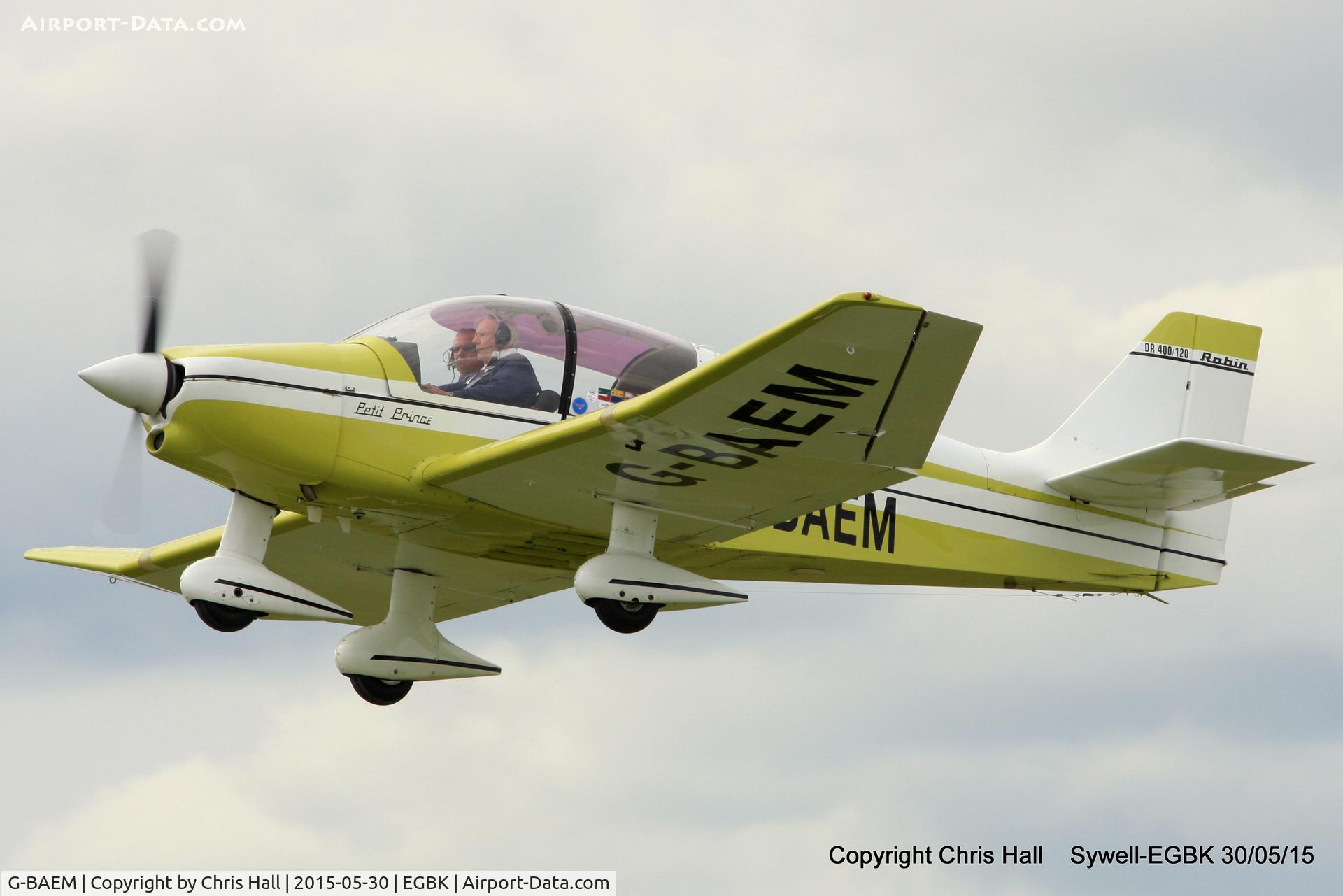 G-BAEM, 1972 Robin DR-400-120 Petit Prince C/N 728, at Aeroexpo 2015