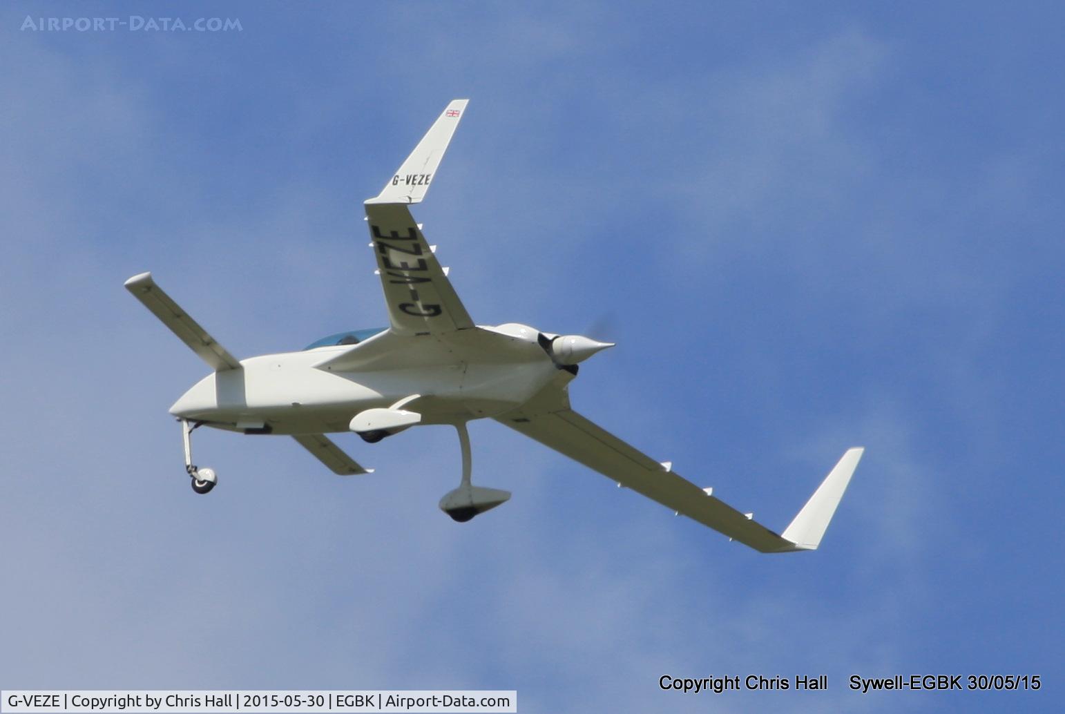 G-VEZE, 2003 Rutan VariEze C/N PFA 074-10285, at Aeroexpo 2015