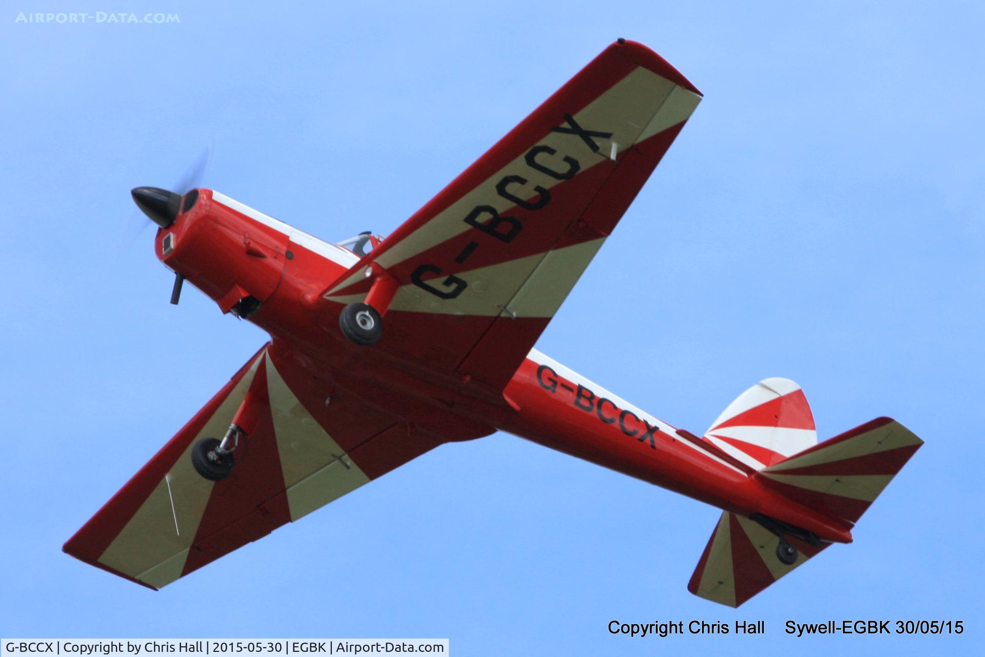 G-BCCX, 1952 De Havilland DHC-1 Chipmunk 22 (Lycoming) C/N C1/0531, at Aeroexpo 2015