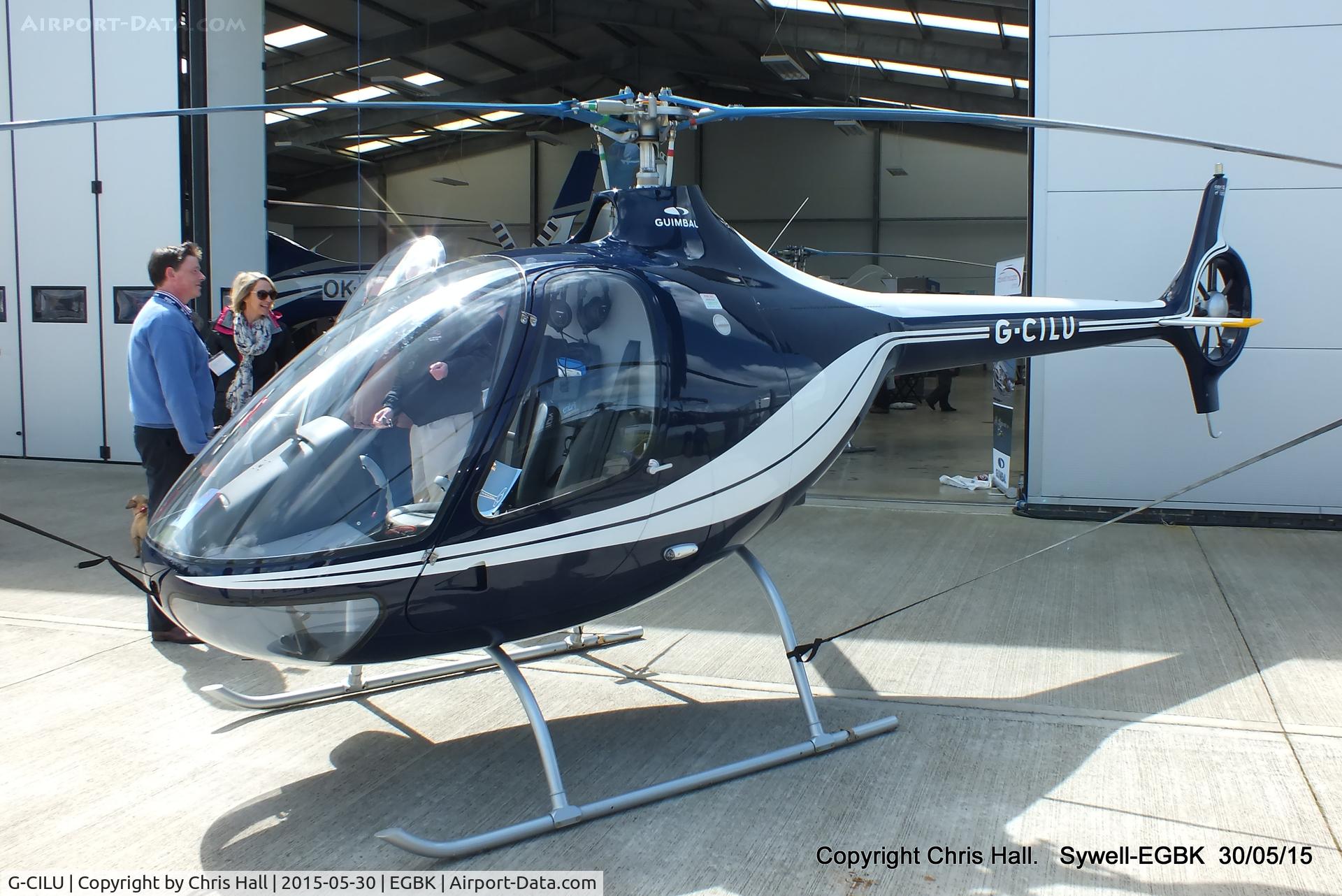 G-CILU, 2015 Guimbal Cabri G2 C/N 1092, at Aeroexpo 2015