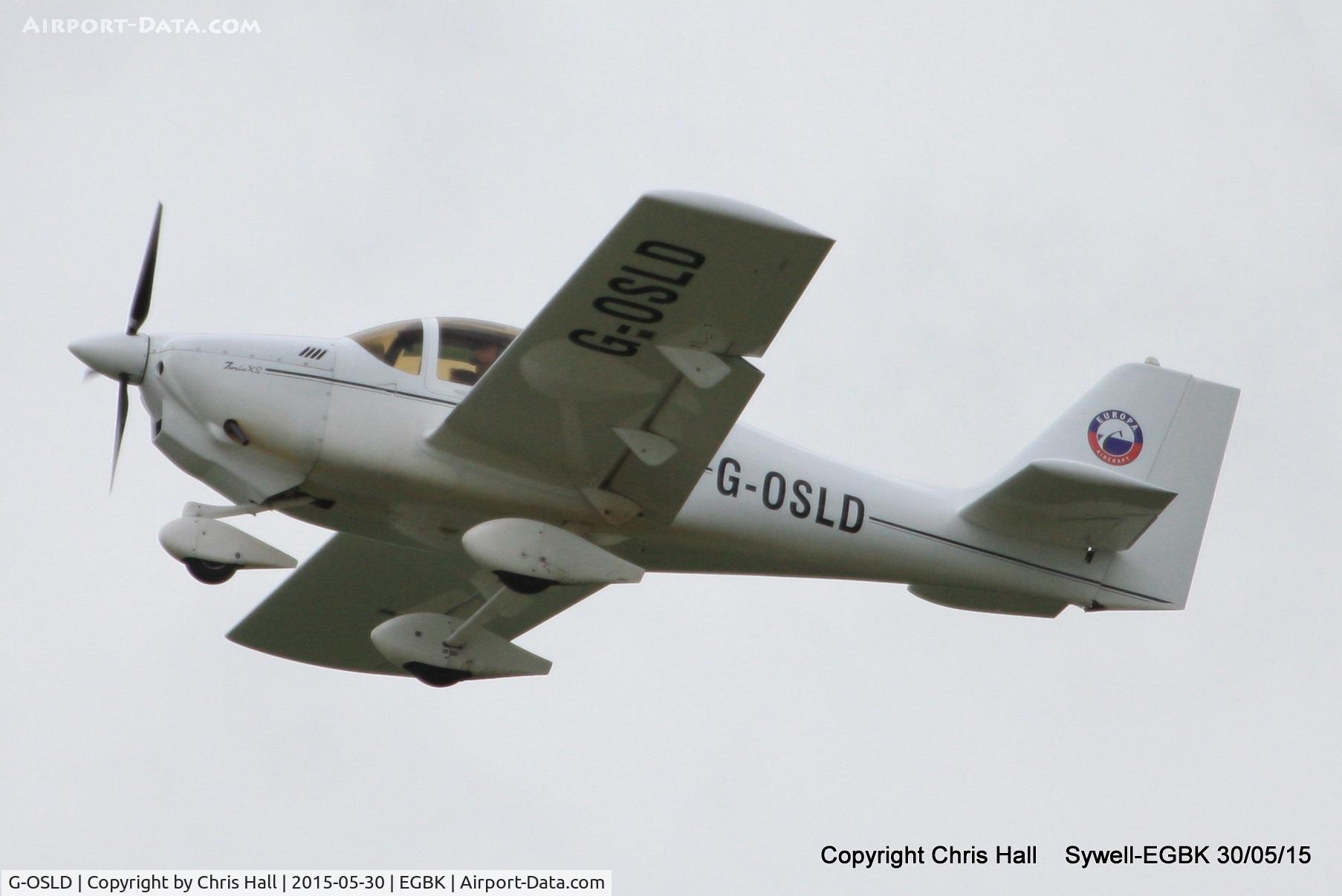 G-OSLD, 2000 Europa XS Tri-Gear C/N PFA 247-13641, at Aeroexpo 2015