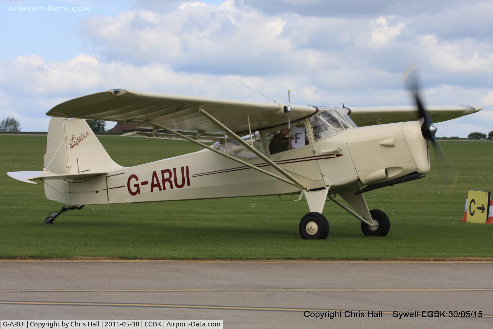 G-ARUI, 1962 Beagle A-61 Terrier 1 C/N 2529, at Aeroexpo 2015