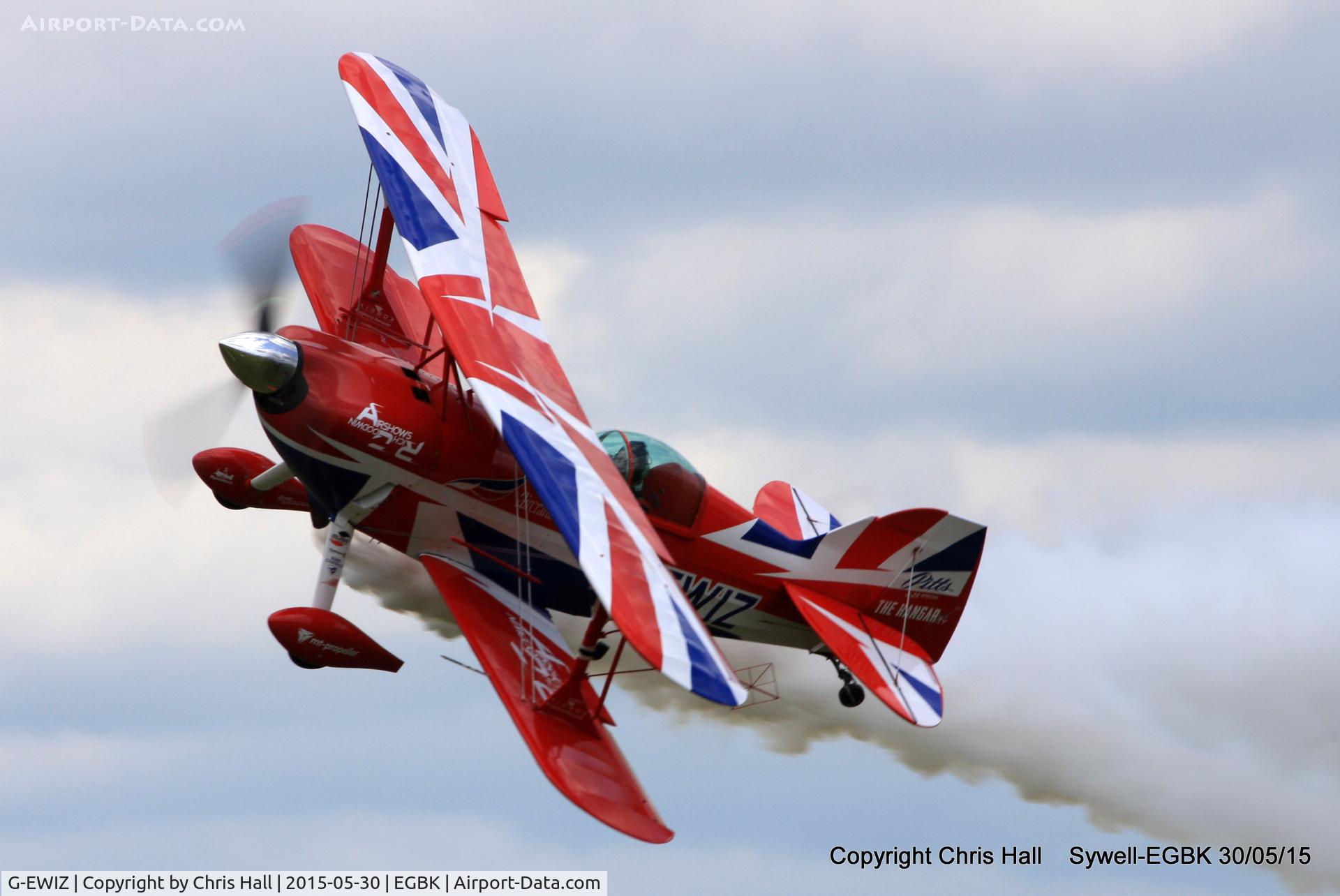 G-EWIZ, 1981 Pitts S-2S Special C/N S18, at Aeroexpo 2015