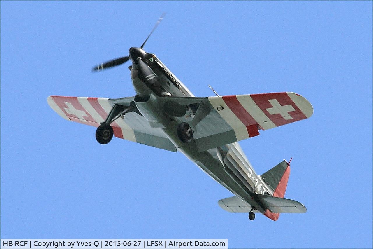 HB-RCF, 1942 Morane-Saulnier D-3801 (MS-412) C/N 194, Morane-Saulnier D-3801, On display, Luxeuil-Saint Sauveur Air Base 116 (LFSX) Open day 2015
