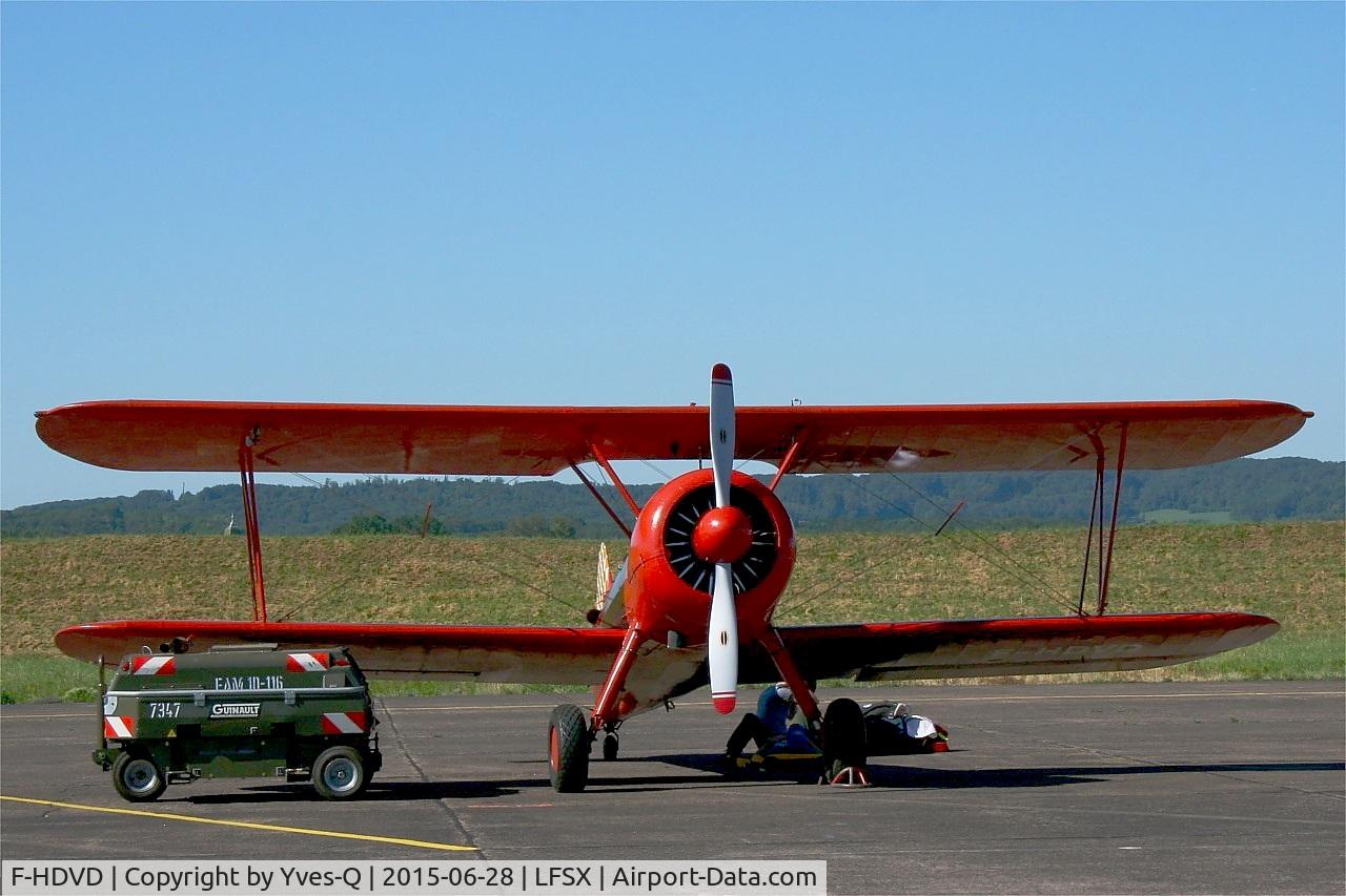 F-HDVD, 1940 Boeing A75N1 (PT-17) C/N 75-940, Boeing A75N1, Static display, Luxeuil-St Sauveur Air Base 116 (LFSX) Open day 2015
