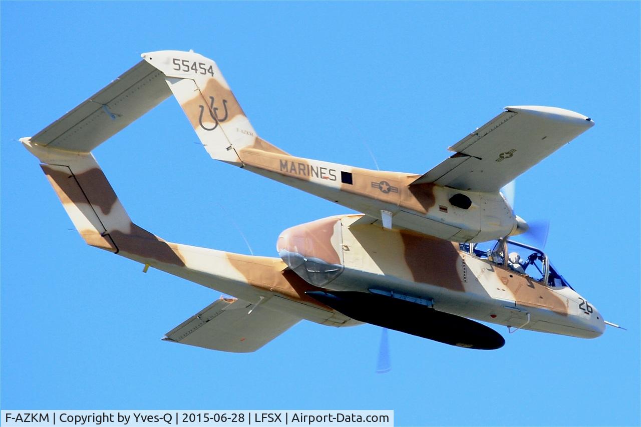 F-AZKM, 1971 North American OV-10B Bronco C/N 338-9 (305-65), North American OV-10B Bronco, On display, Luxeuil-St Sauveur Air Base 116(LFSX) Open day 2015