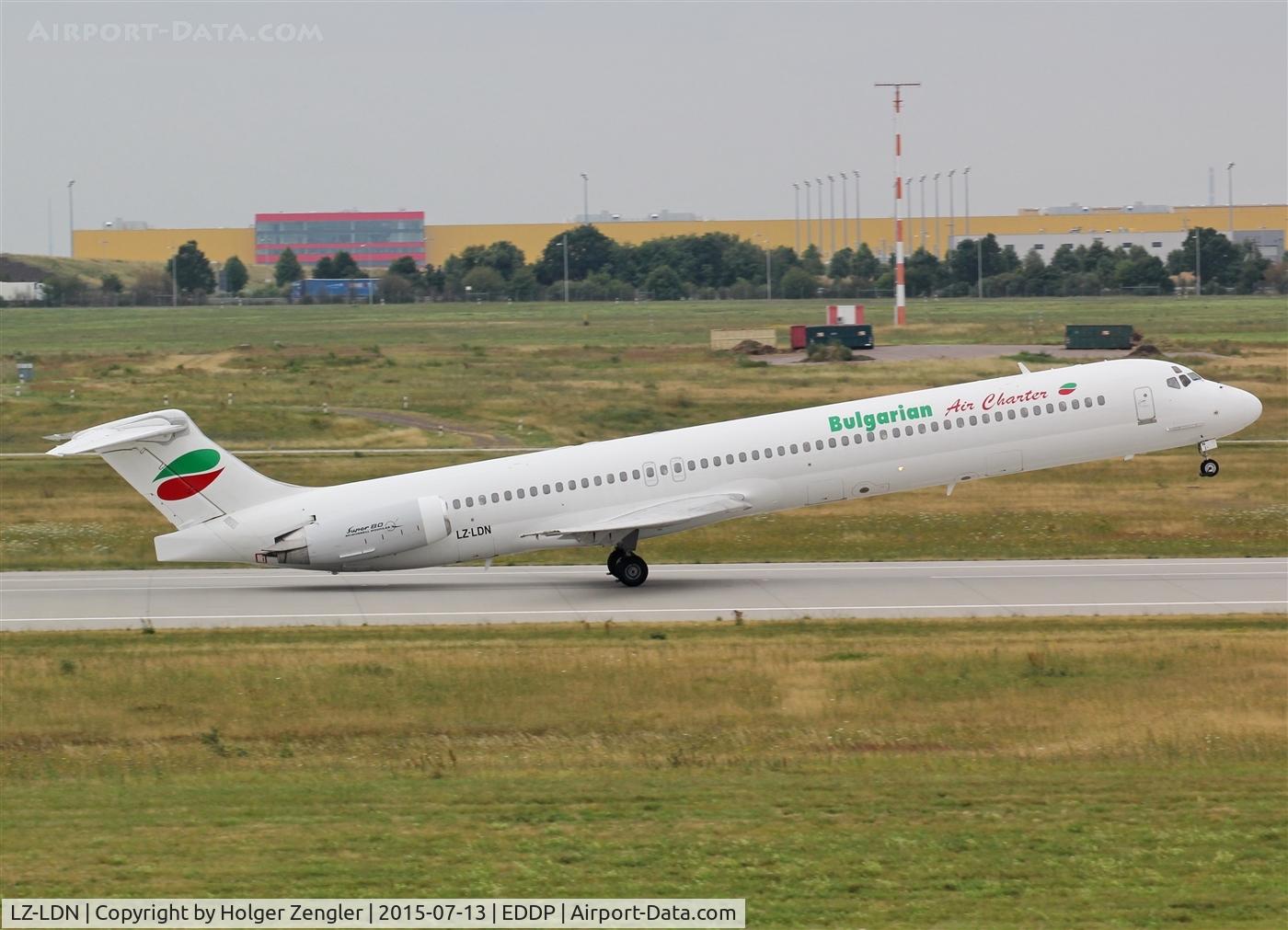 LZ-LDN, 1993 McDonnell Douglas MD-82 (DC-9-82) C/N 53216, Return flight to Bulgaria....