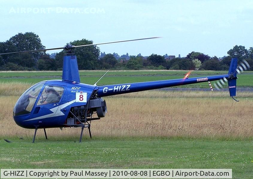 G-HIZZ, 1997 Robinson R22 Beta C/N 2677, EX:-G-CNDY,G-BXEW.