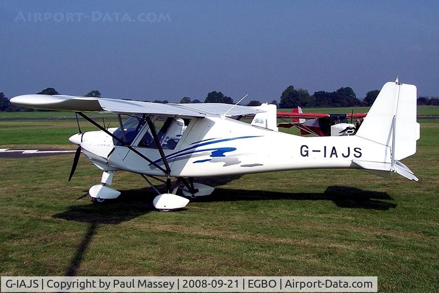 G-IAJS, 2006 Comco Ikarus C42 FB UK C/N PFA 322-14393, Visitor to EGBO.