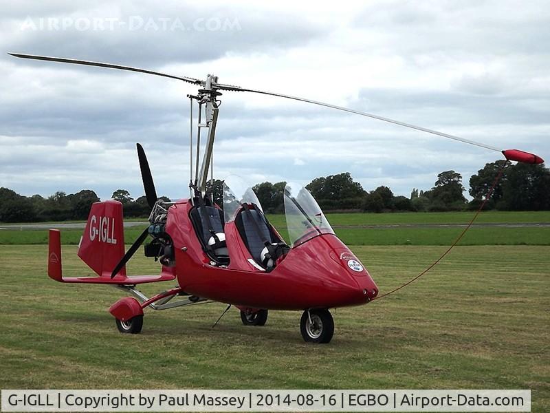 G-IGLL, 2011 Rotorsport UK MTOsport C/N RSUK/MTOS/037, @ the 2014 British Gyroplane Championships.