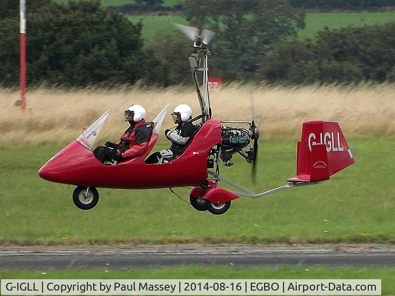 G-IGLL, 2011 Rotorsport UK MTOsport C/N RSUK/MTOS/037, @ the 2014 British Gyroplane Championships.