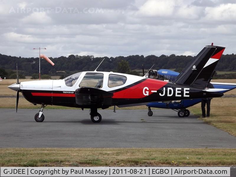 G-JDEE, 1982 Socata TB-20 Trinidad C/N 333, @EGBO. EX:-G-BKLA,F-BNGX,G-BKLA.