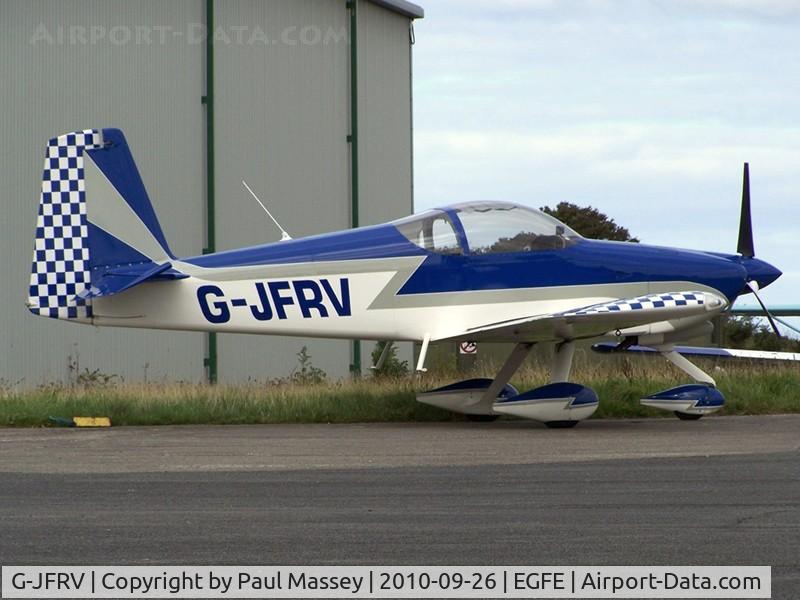 G-JFRV, 2004 Vans RV-7A C/N PFA 323-13851, Resident @ EGFE.
