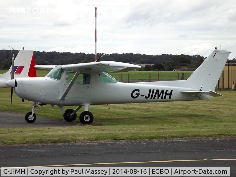 G-JIMH, 1980 Reims Cessna F152 C/N 1839, Painted all white prior to new c/s. Still resident.