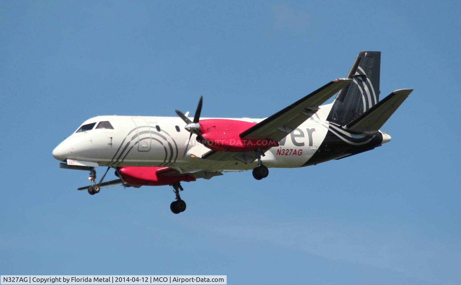 N327AG, 1997 Saab 340B C/N 340B-427, Silver Airways