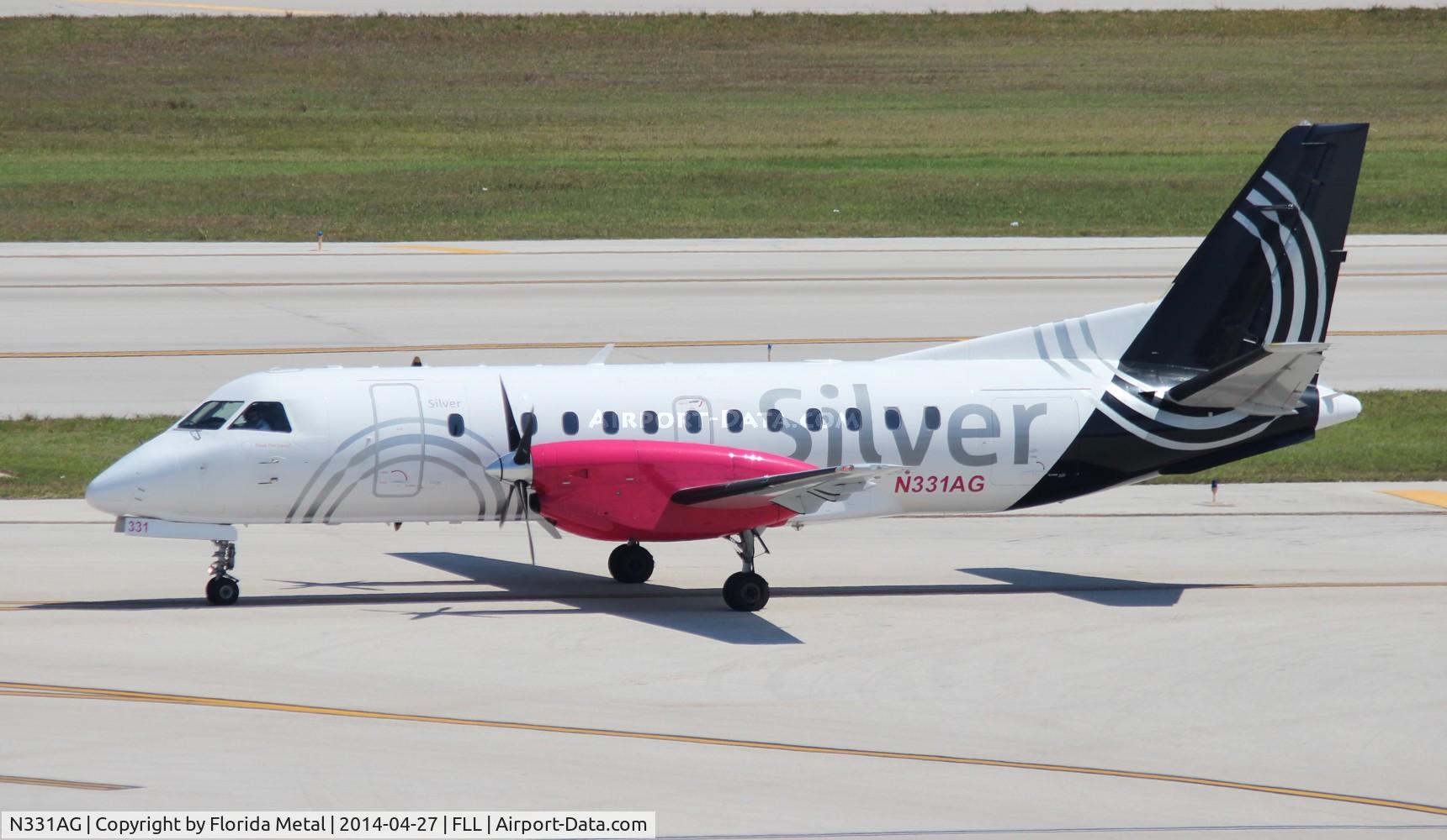N331AG, 1997 Saab 340B C/N 340B-430, Silver Airways