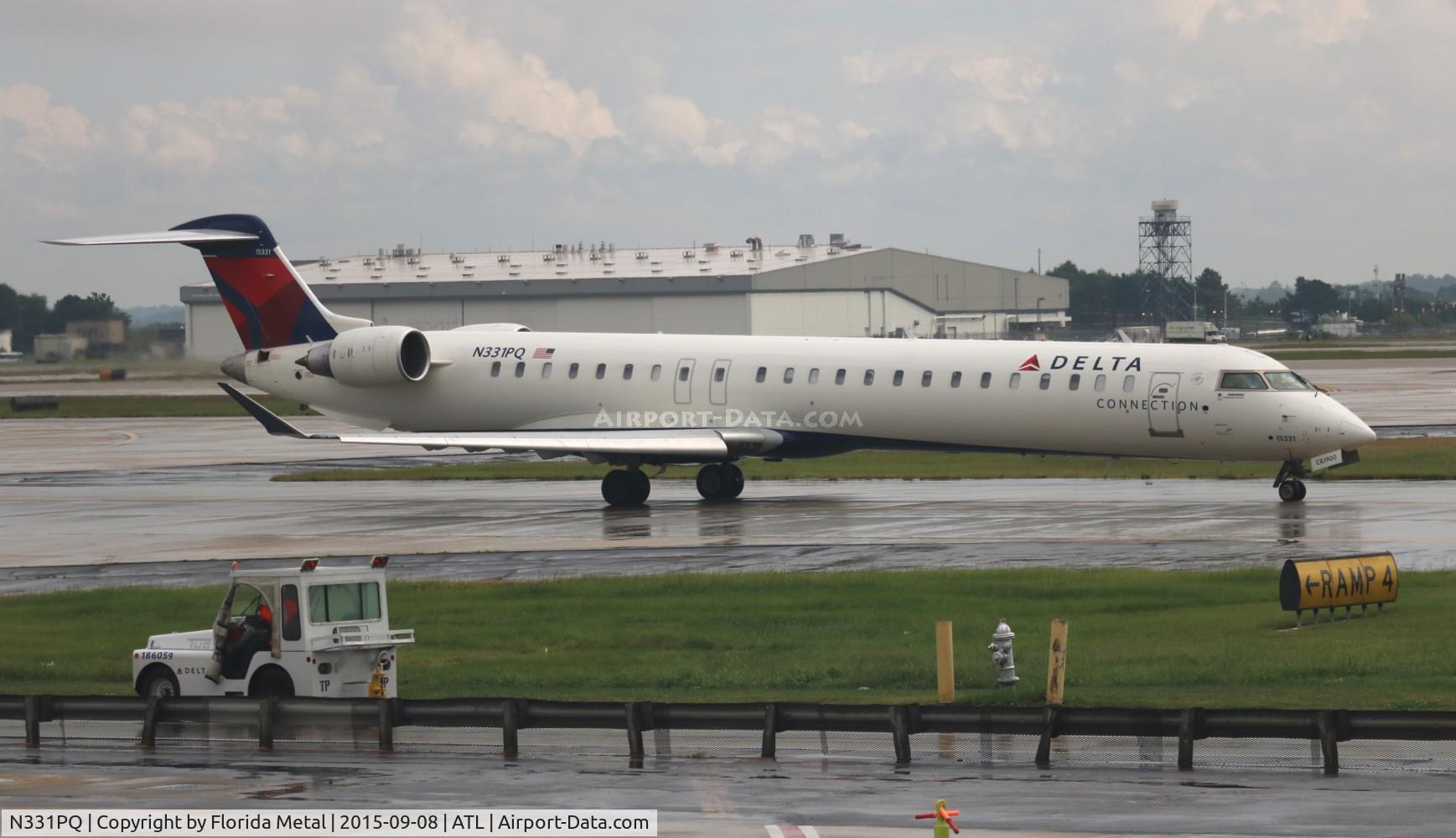 N331PQ, 2014 Bombardier CRJ-900LR (CL-600-2D24) C/N 15331, Delta Connection