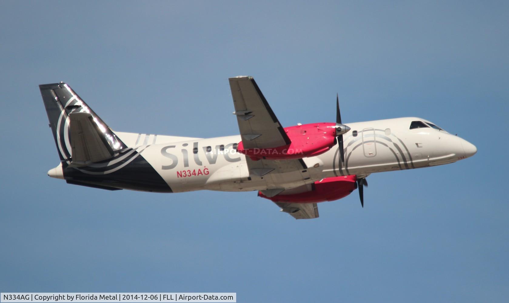 N334AG, 1998 Saab 340B C/N 340B-434, Silver Airways