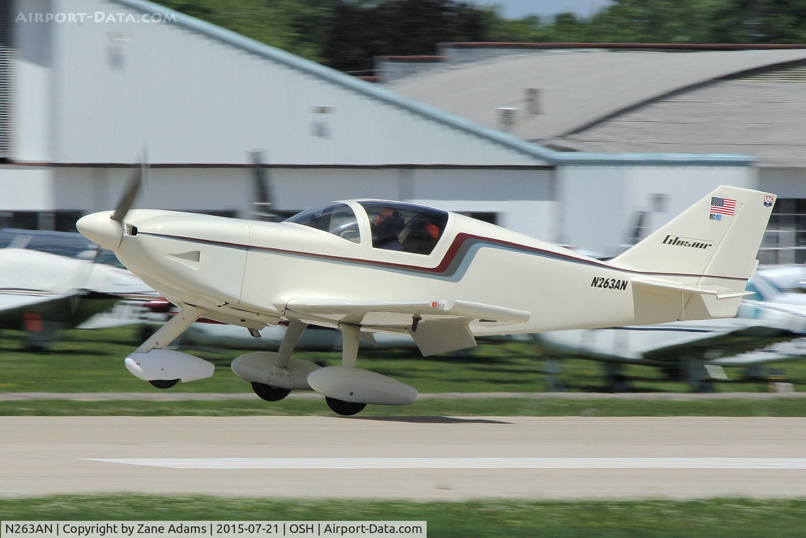 N263AN, 1985 Stoddard-Hamilton Glasair Super II FT C/N 544, 2015 EAA AirVenture - Oshkosh, Wisconsin.