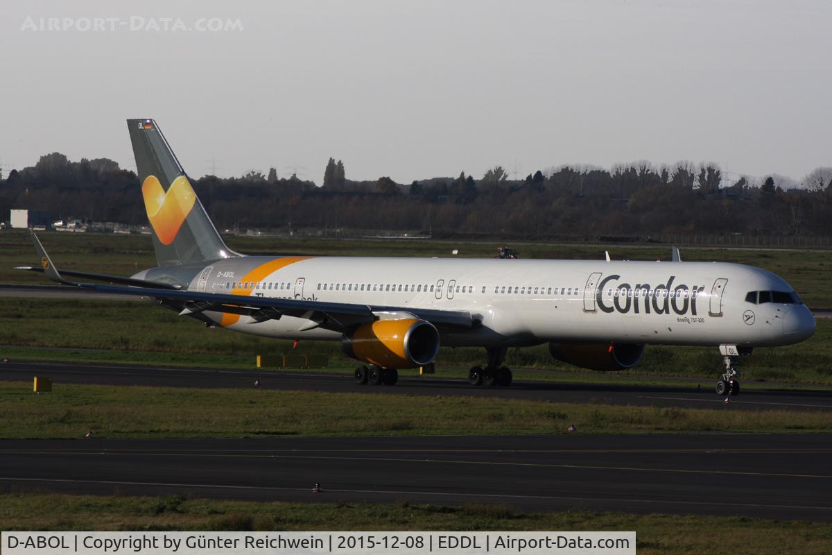 D-ABOL, 2000 Boeing 757-330 C/N 29021, On the way to takeoff from rwy 23L