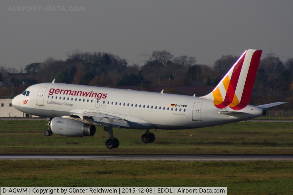 D-AGWM, 2009 Airbus A319-132 C/N 3839, Arriving