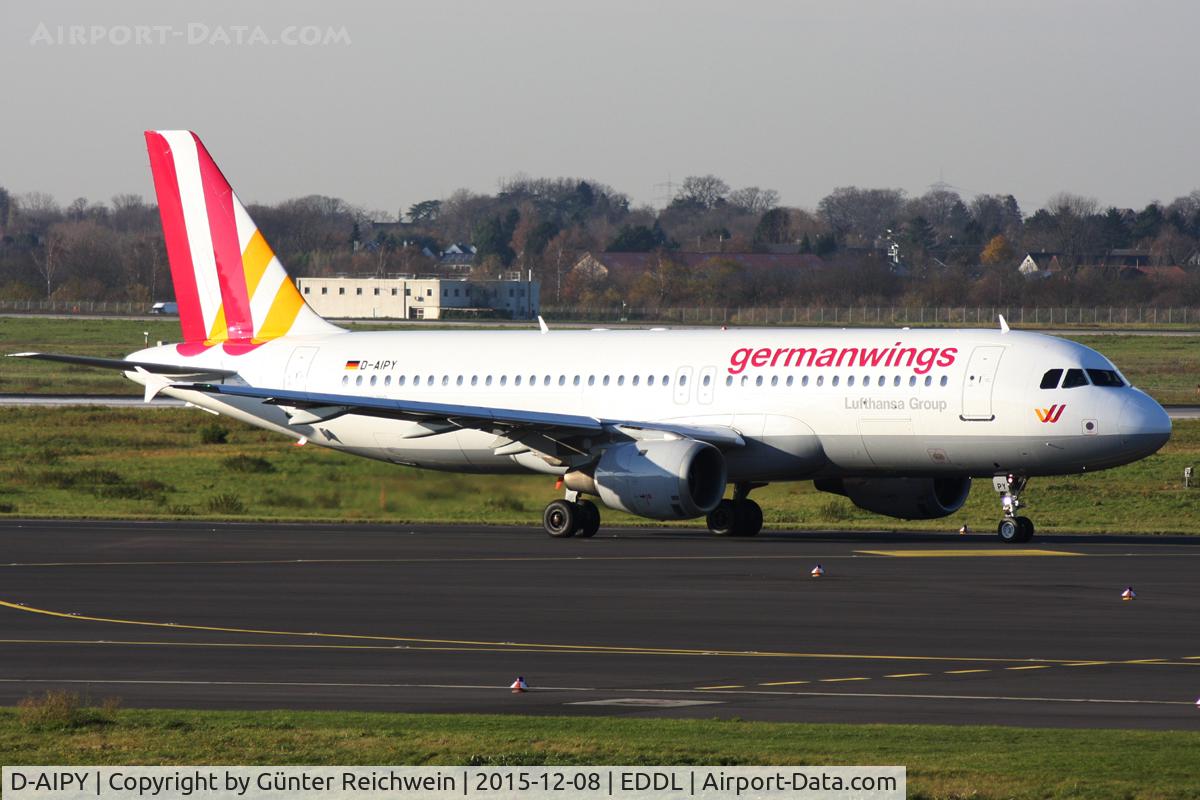 D-AIPY, 1991 Airbus A320-211 C/N 161, departing