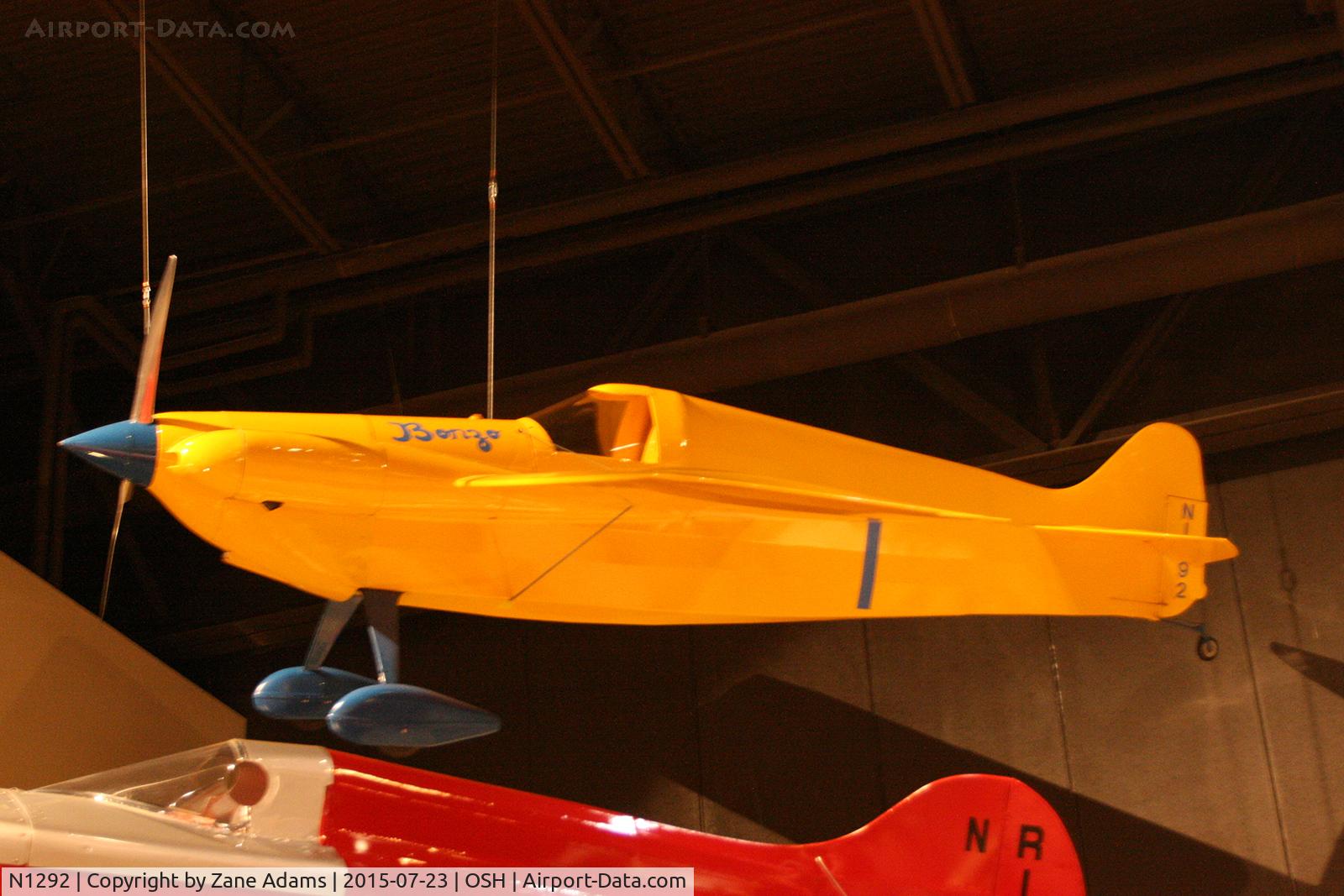 N1292, 1948 Wittman DFA (Little Bonzo) C/N 7, 2015 EAA AirVenture - Oshkosh, Wisconsin.