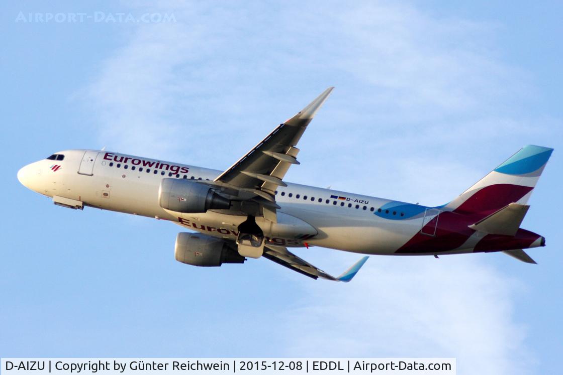 D-AIZU, 2013 Airbus A320-214 C/N 5635, just airborne