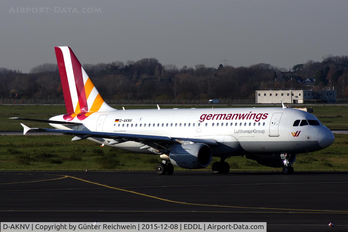 D-AKNV, 2005 Airbus A319-112 C/N 2632, On its way to rwy 23L