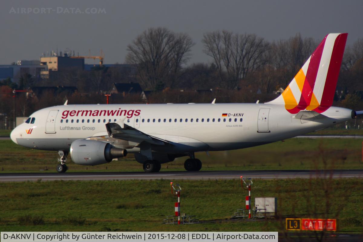 D-AKNV, 2005 Airbus A319-112 C/N 2632, Taking off from rwy 23L