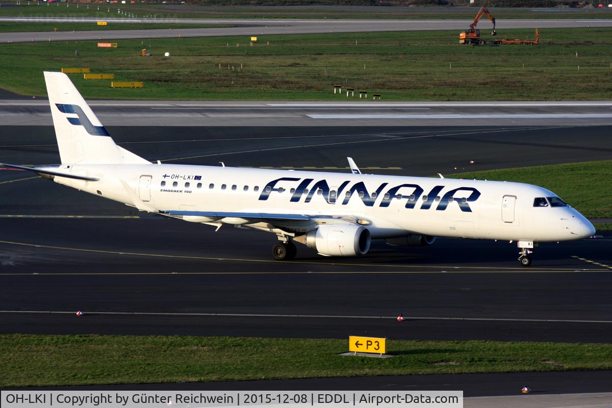 OH-LKI, 2007 Embraer 190AR (ERJ-190-100IGW) C/N 19000117, Departing