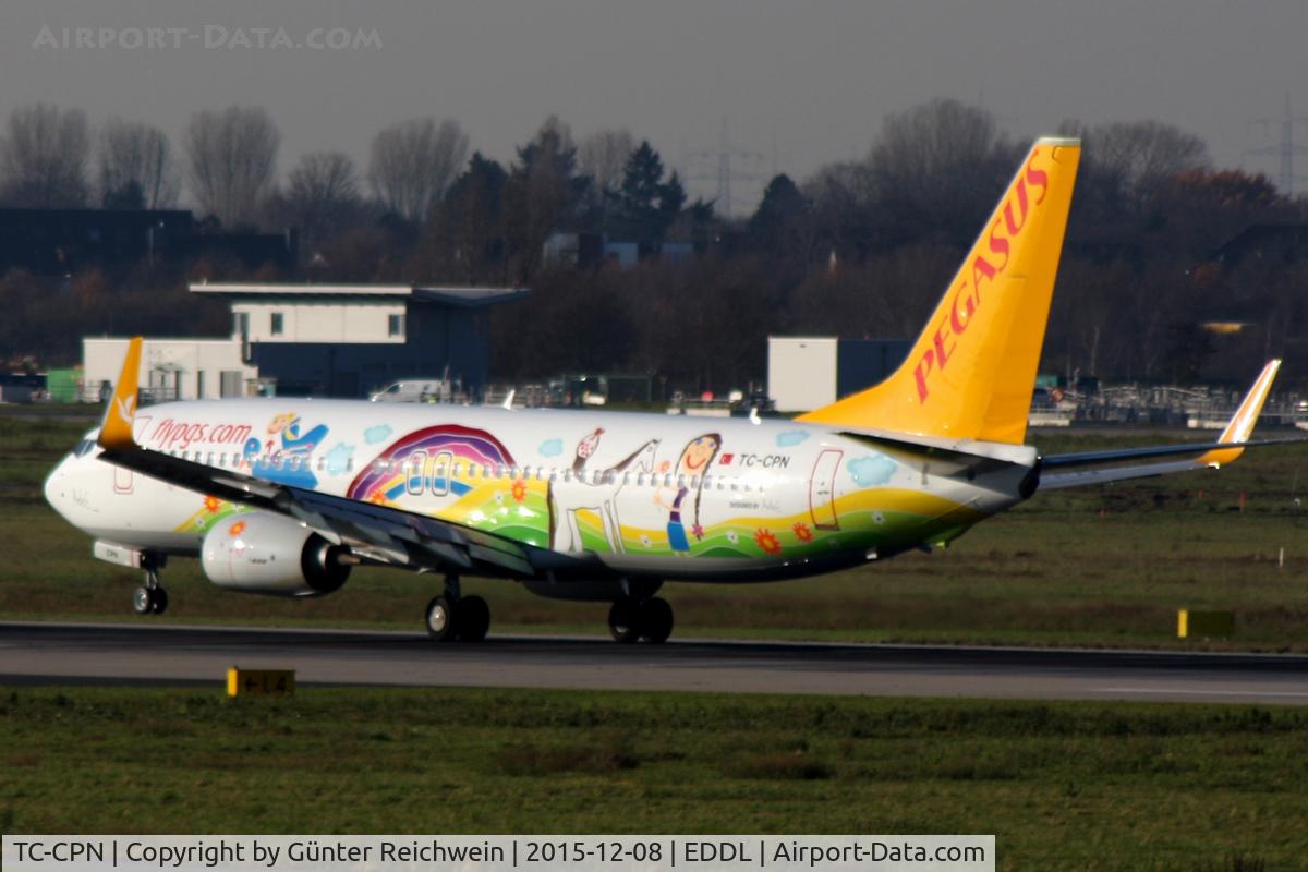 TC-CPN, 2015 Boeing 737-85R C/N 40013, Pegasus in special livery - Child art