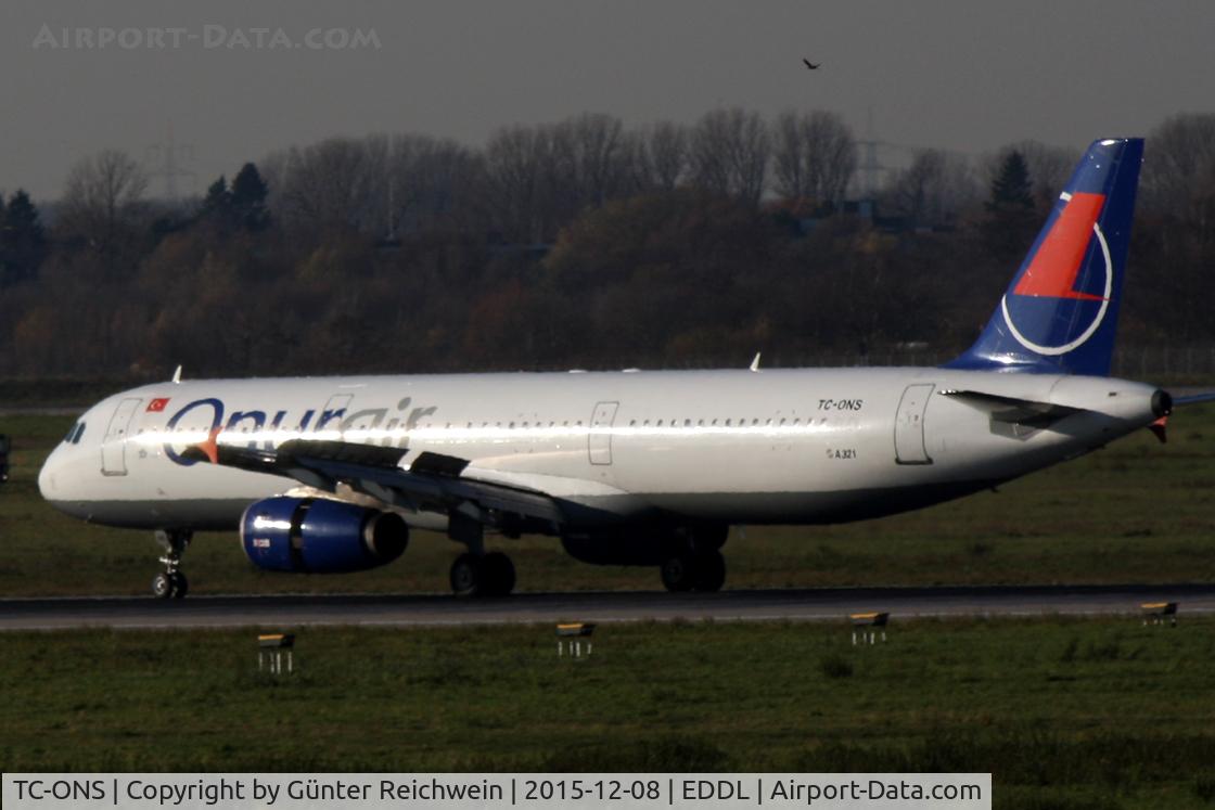 TC-ONS, 1993 Airbus A321-131 C/N 364, Onur Air - arriving