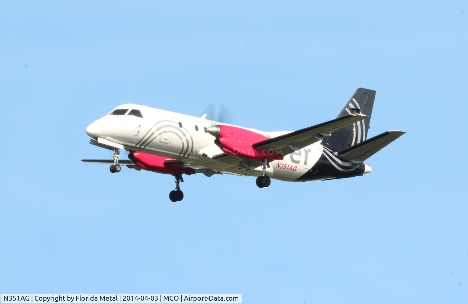 N351AG, 1998 Saab 340B C/N 340B-445, Silver Airways