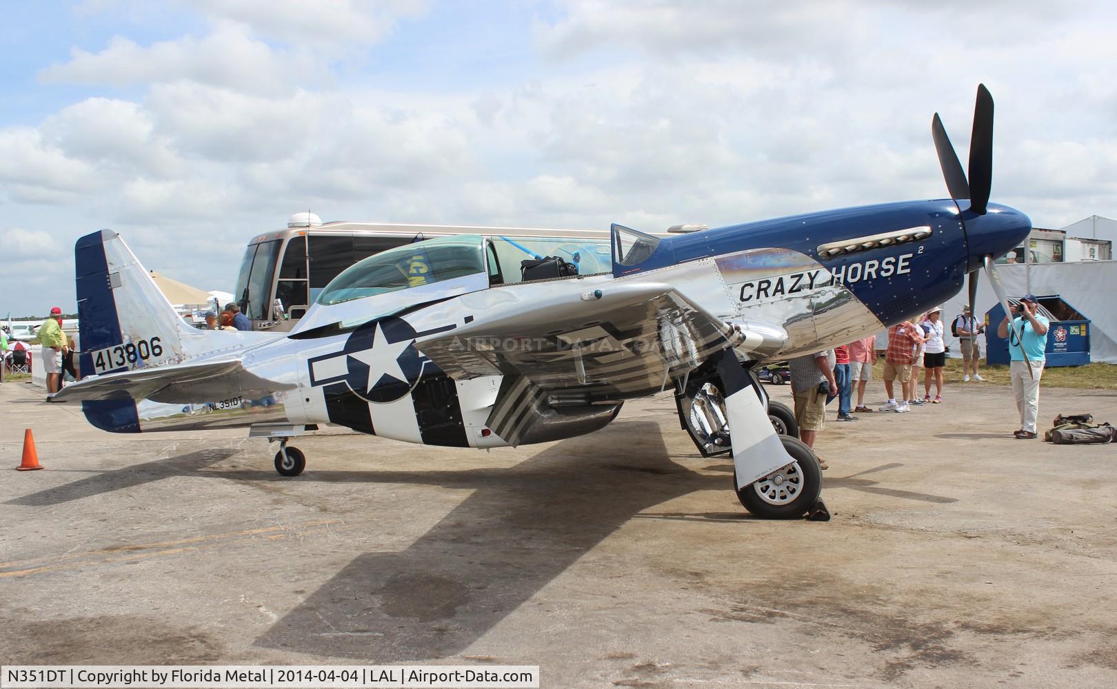 N351DT, 1944 North American P-51D Mustang C/N 122-41042, Crazy Horse 2