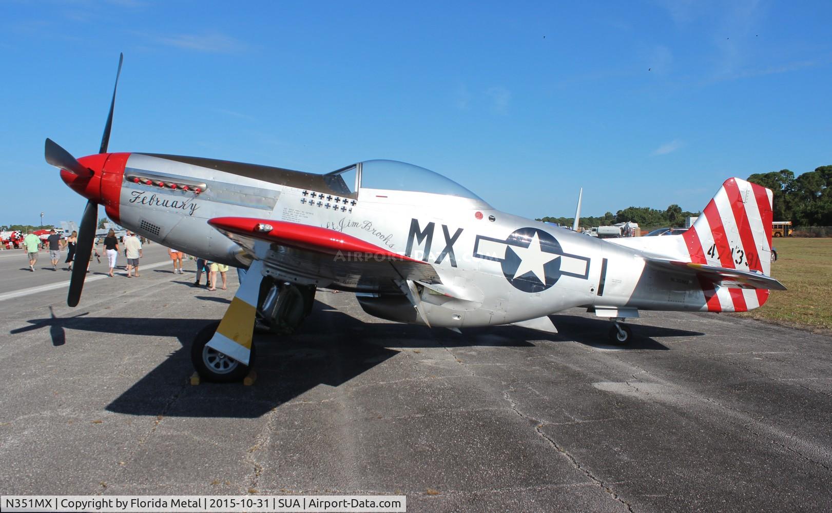 N351MX, 1944 North American P-51D Mustang C/N 122-40931 (44-74391), February